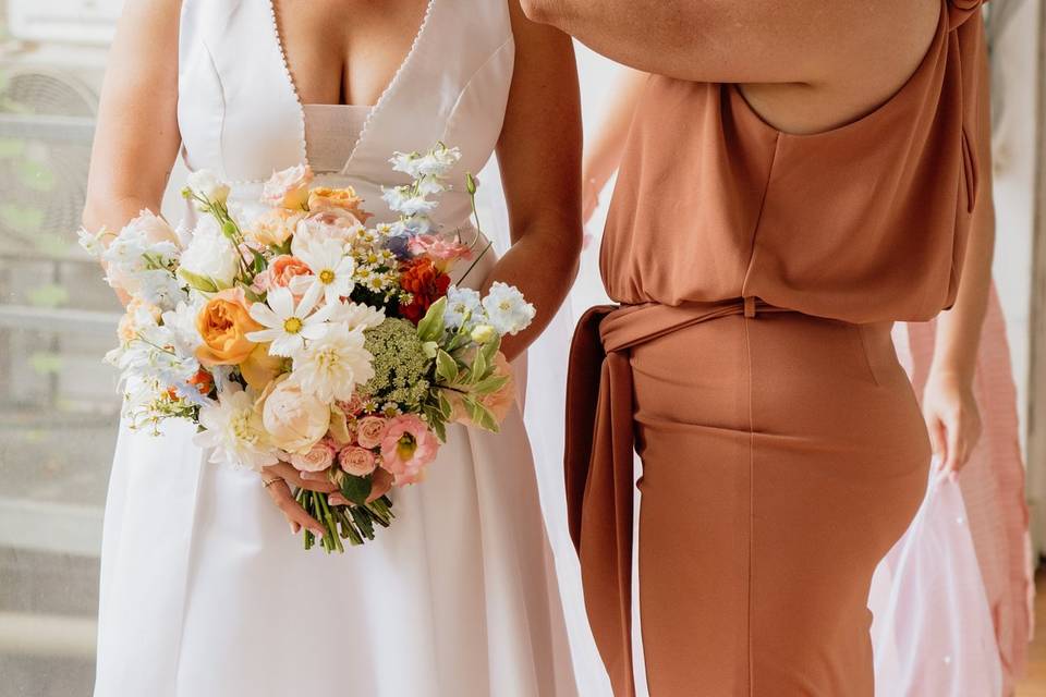 Bright bridal Bouquet