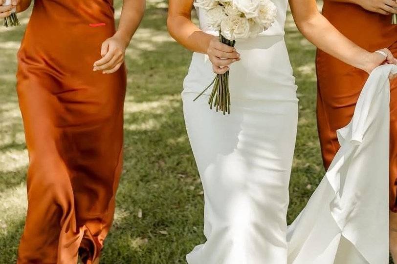 All White Bouquet
