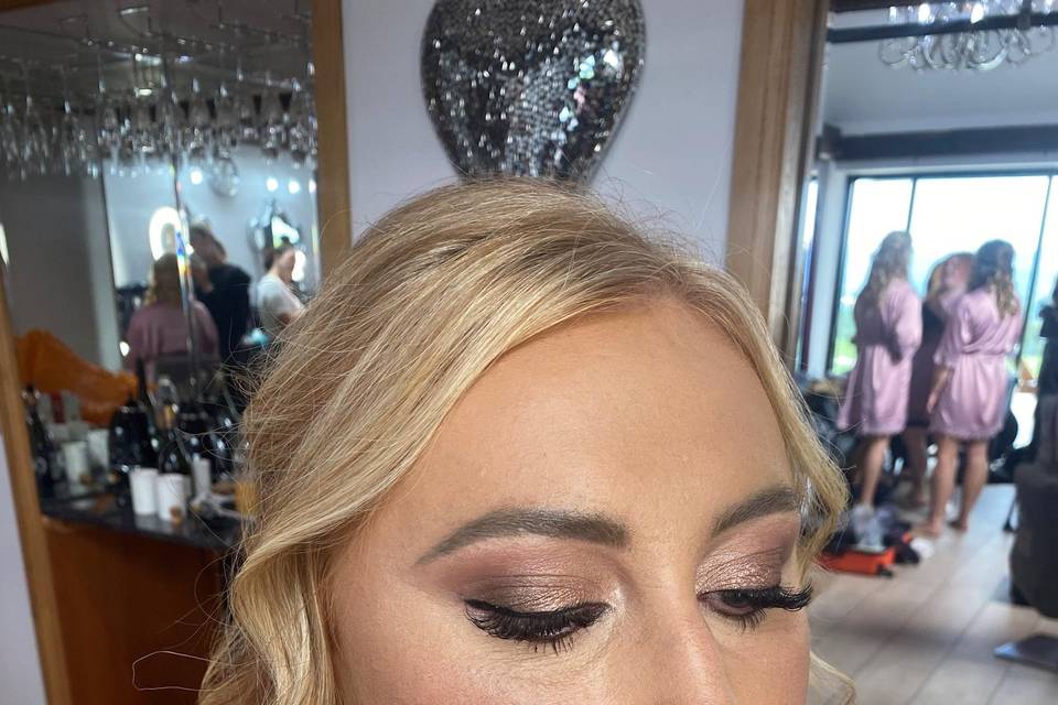 Hair and make up by Louise