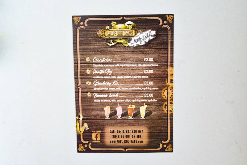 Cocktail menu!