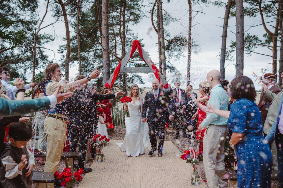 Bridal Barn wedding