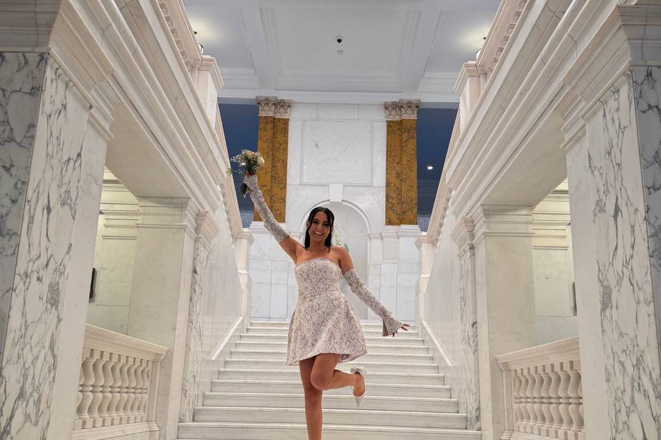 Bride at Camden Town Hall
