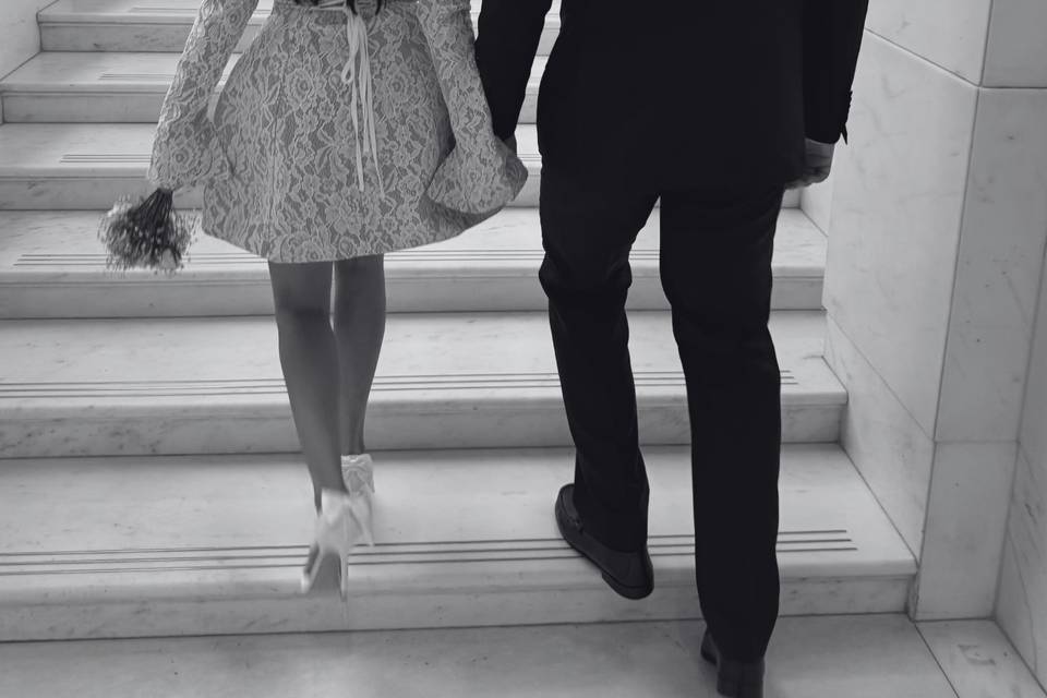 Couple at Camden Town Hall