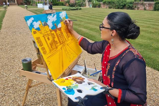 Painted by Gagan