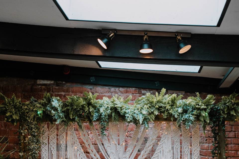 Macrame Backdrop