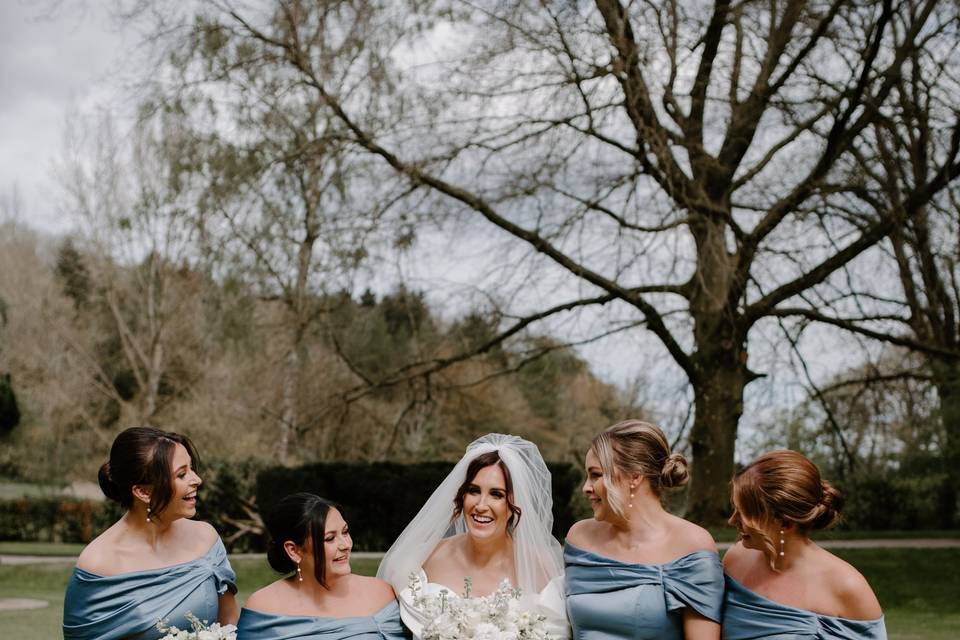 Bridesmaid florals