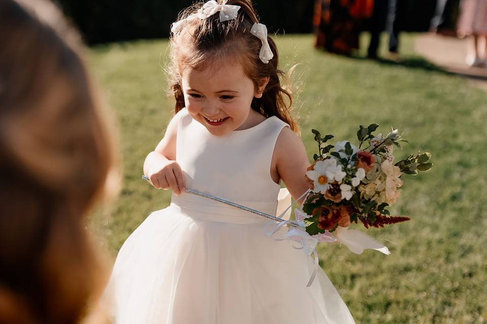 Flower girl bouquets