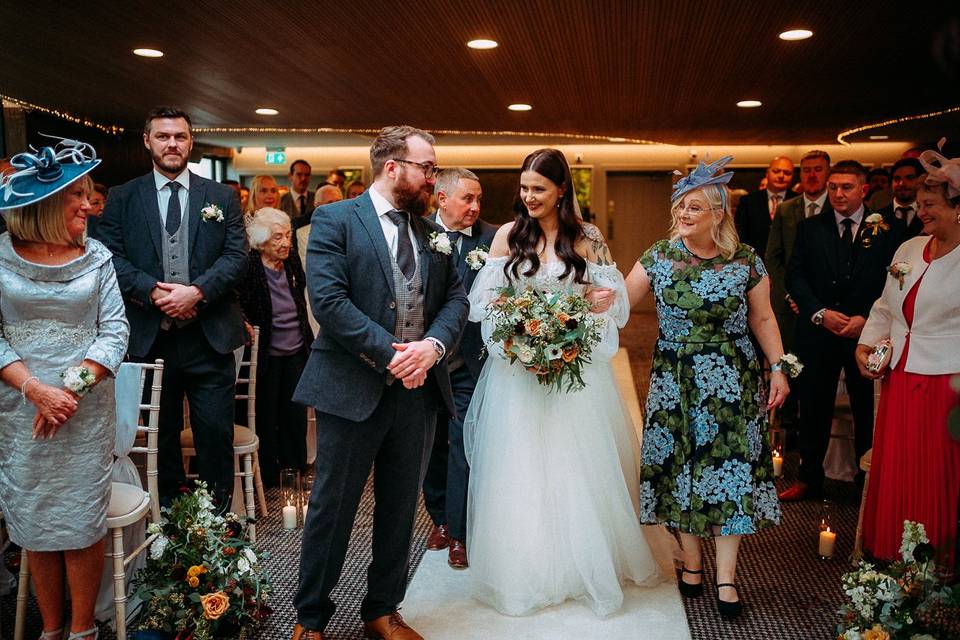 Bride and groom