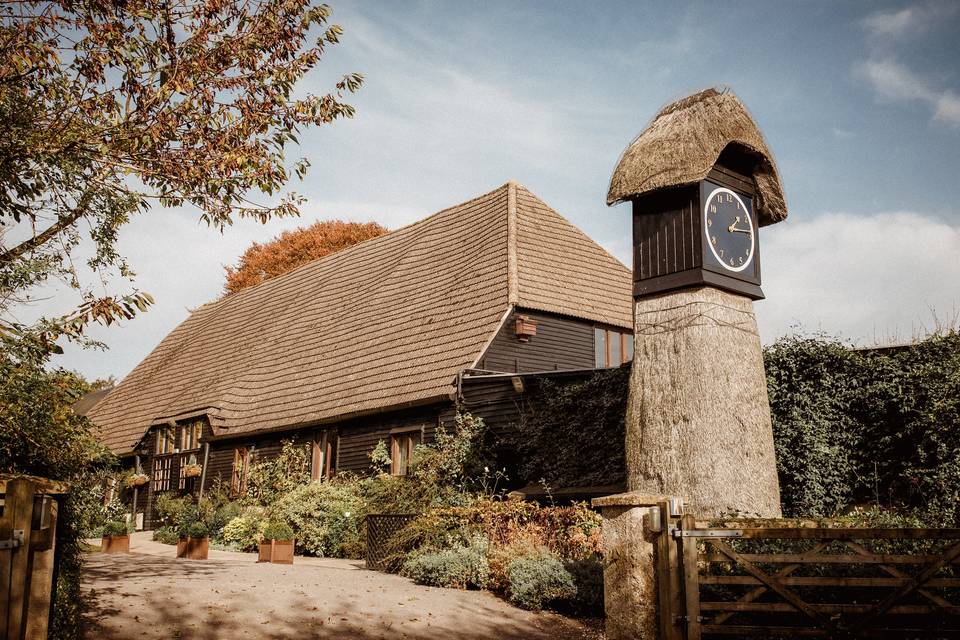 Real Wedding at Clock Barn