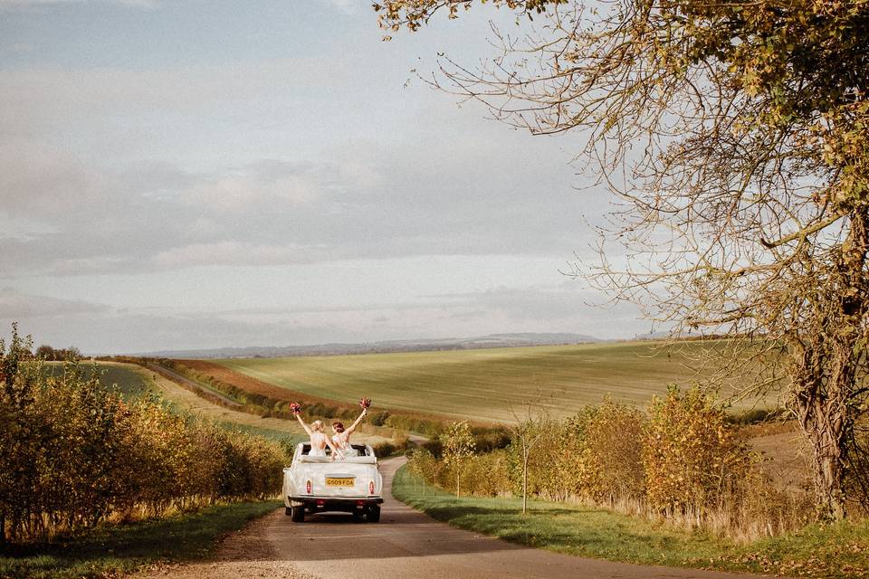 Real Wedding at Clock Barn