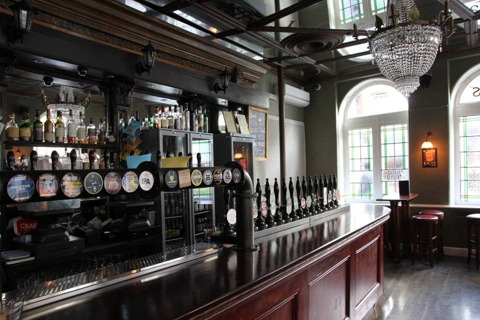 The bar