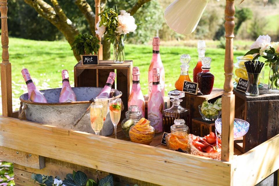 Our fizz cart