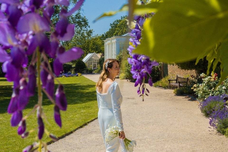 Solo bride shots