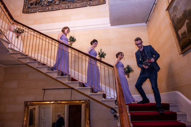 Graham & bridesmaids