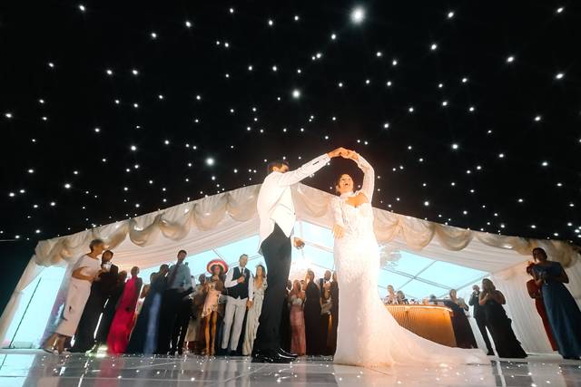 First Dance beneath the stars