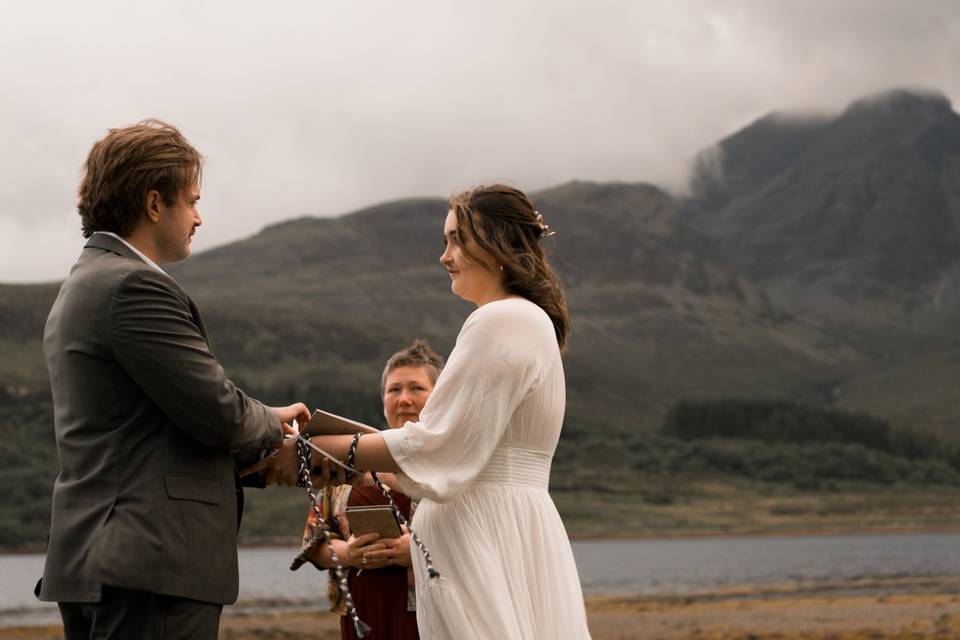 Couple on Isle of Skye
