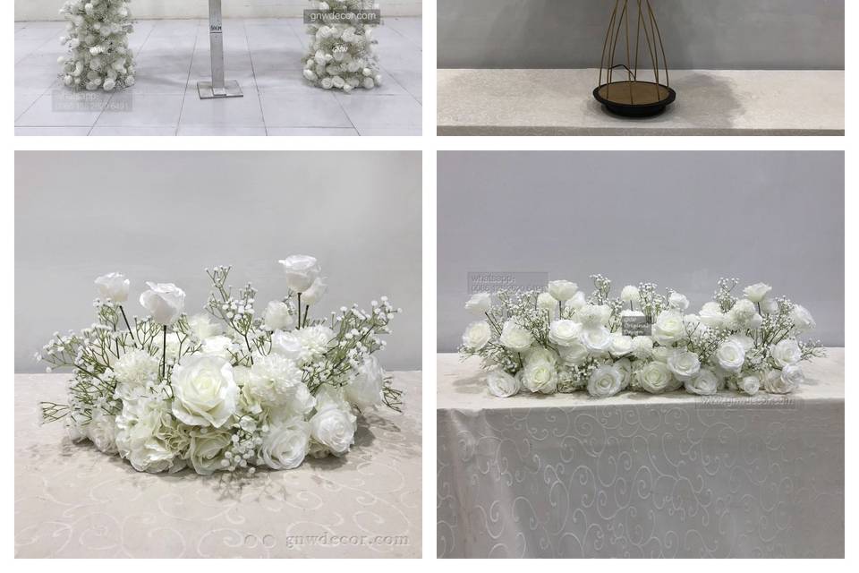 White Floral Package