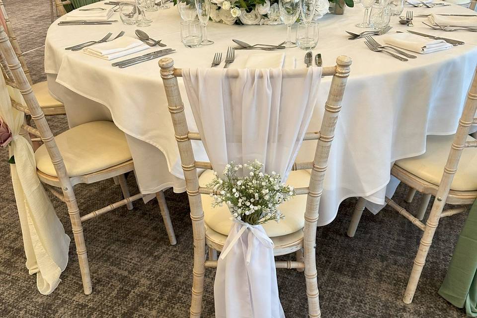 Chair Drapes
