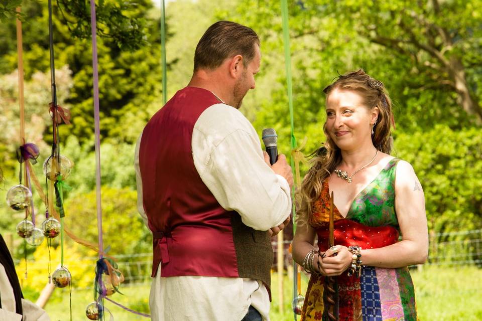 A handfasting
