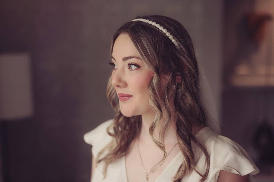 Soft Glam pink Bridal Makeup