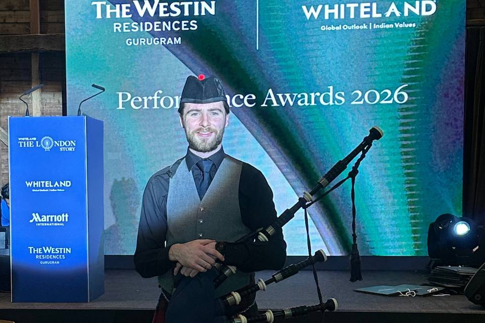 At an Awards Night