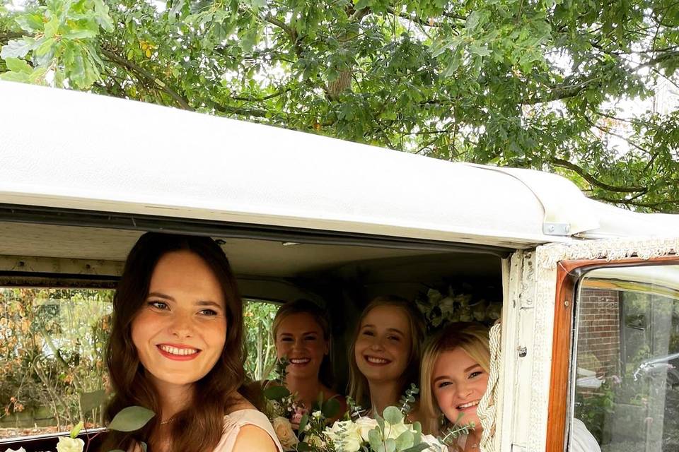 Luxury bridesmaids bouquets