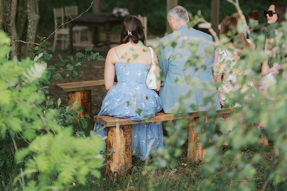 Waiting for the bride