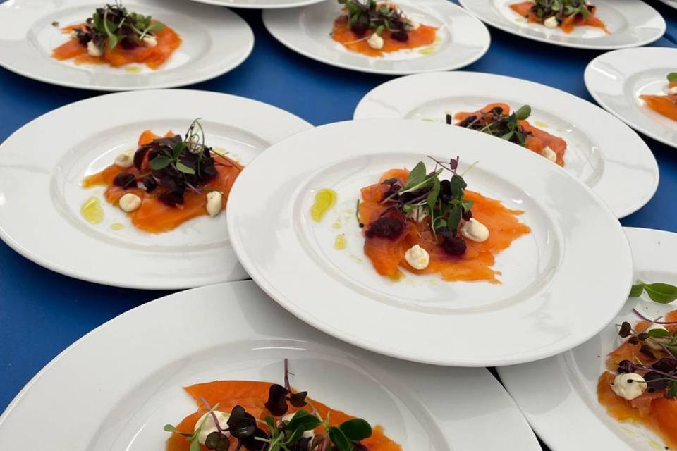 Wedding breakfast starter