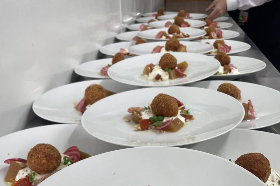Wedding breakfast starter