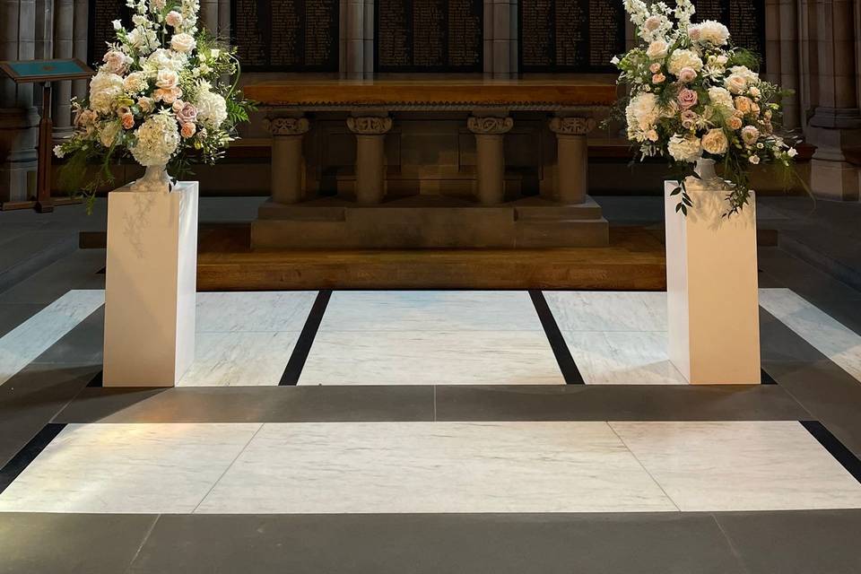 Pedestal arrangements