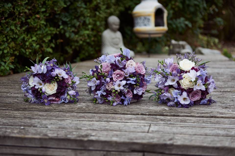 Seasonal, purple flowers