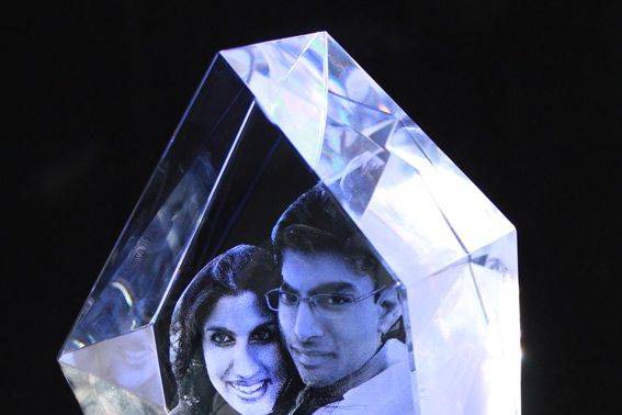 3D Iceberg Photo Crystal