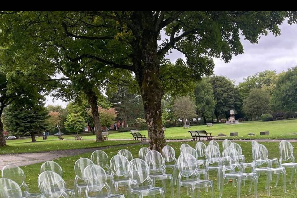 Ghost chairs