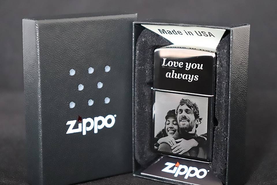 Photo Engraved Zippo Lighter