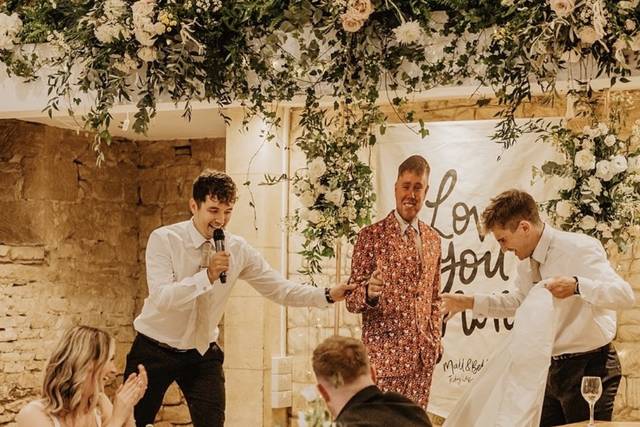 Wedding breakfast bingo 💚