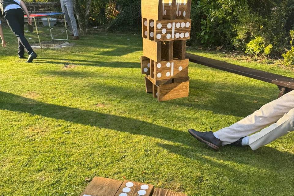 Giant dominoes or jenga??
