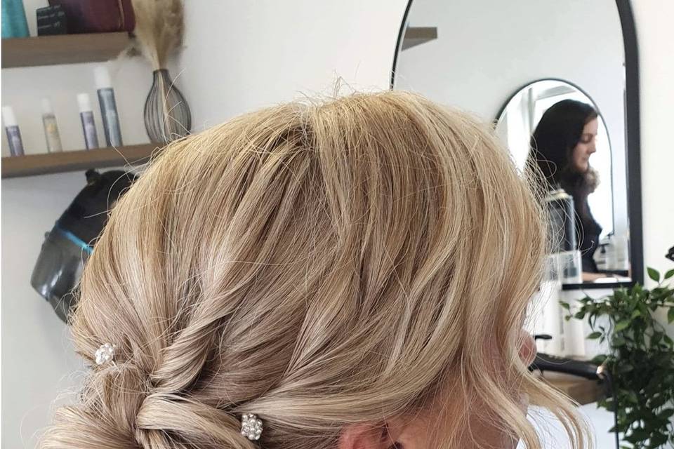 Wedding updo