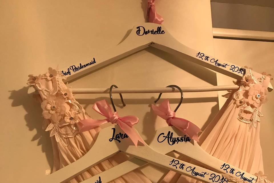 Bridal Hangers