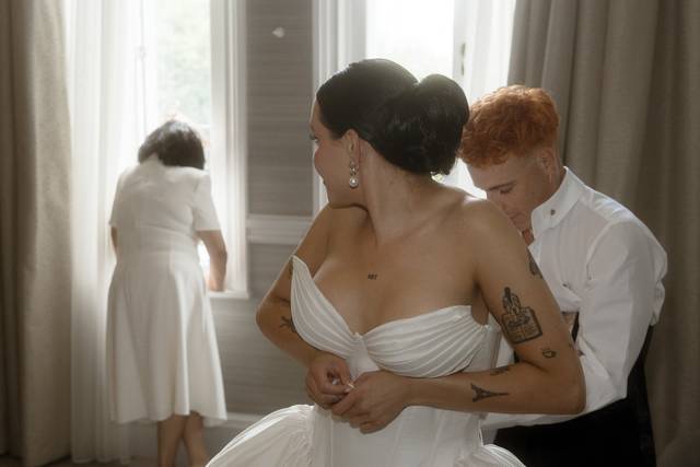 Getting ready to Wedding