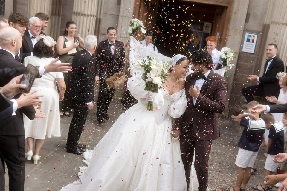Confetti shoot