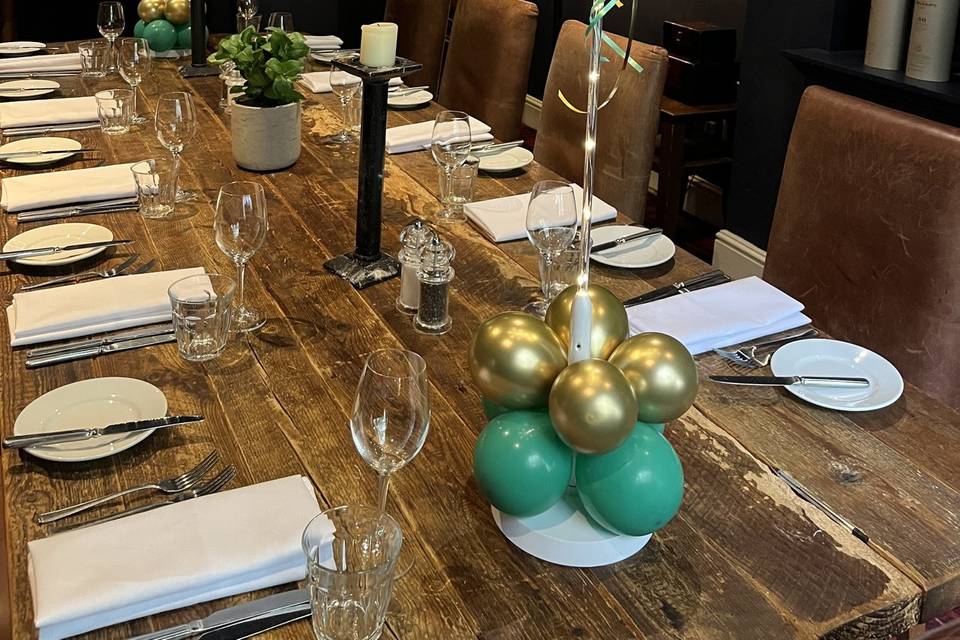 Great for smaller events too