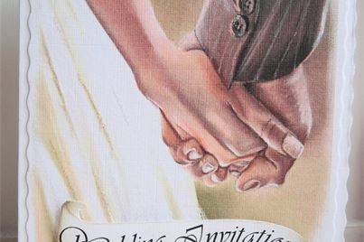 Holding Hands Invitation