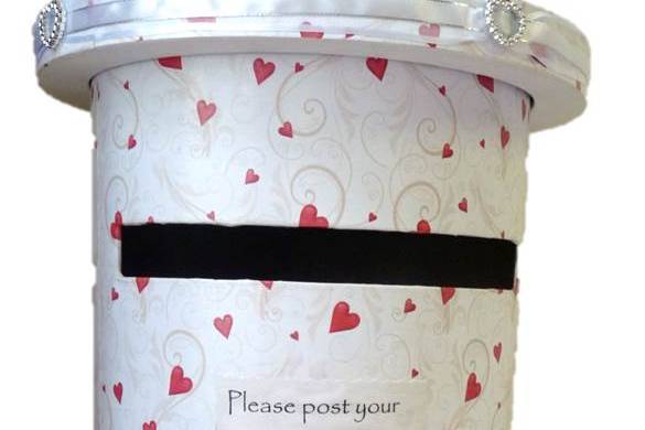 Red Heart Post Box Hire