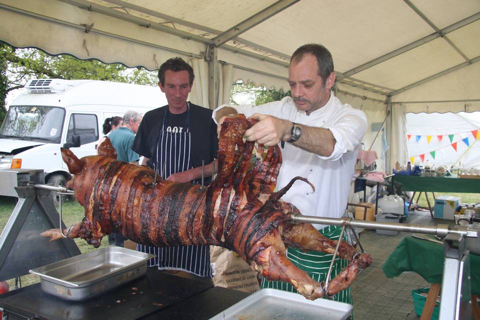 Spit roast