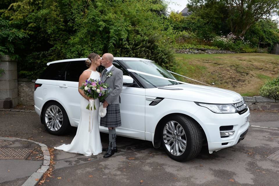 Ready to begin the next chapter of their lives together - Love Weddings Aberdeen