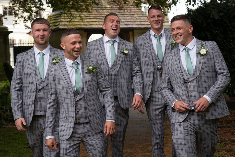 Groomsmen Caerleon