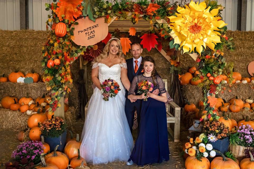 October wedding