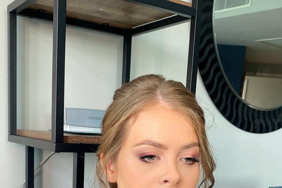 Bridesmaid glam