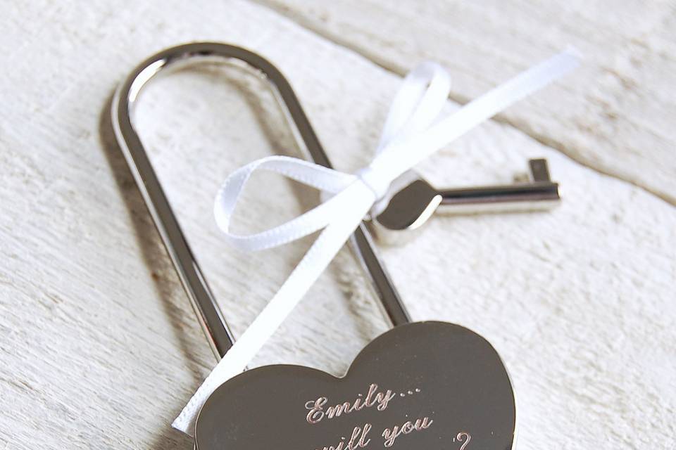 Personalised padlock