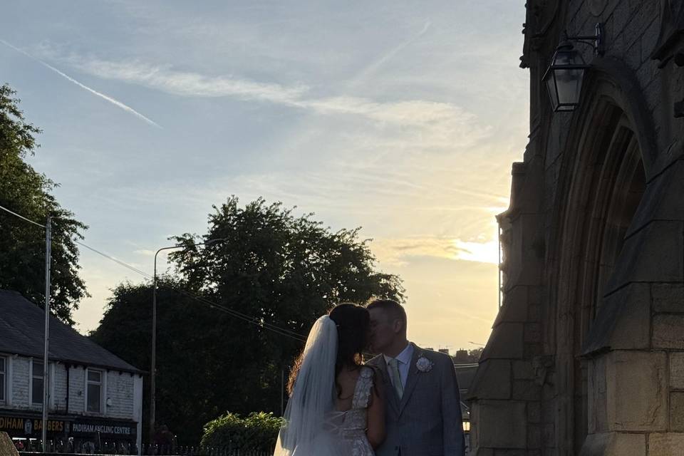 The intimate moment.